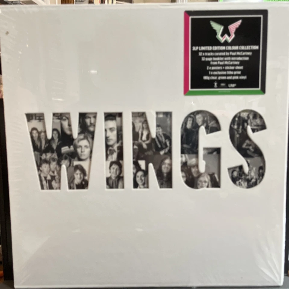 PAUL McCARNTNEY WINGS Limited Edition Color Vinyl 180-G CLEAR GREEN RED SEALED - Image 3 of 4