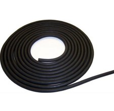 Premium Store 3 FEET 1/8 ID X1/16 W X 1/4 OD Surgical Latex Rubber Tubing Black