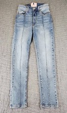 Revice Jeans Womens 25 Skinny Star Back Denim High Rise Boho Denim Stretch 90s