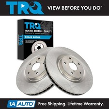TRQ Front Brake Rotors Set For 2019-2024 Subaru Ascent