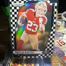 2024 Panini Prizm - Christian McCaffrey #250 Black & White Checker Prizm