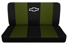 Front Bench Seat Covers Fits 1982 To 1991 Chevy S10 Truck W Design And Diamond