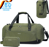Sporttasche Rucksack Herren Reisetasche Mit Schuhfach & Nassfach Und Kulturbeute