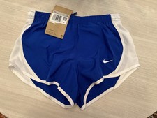 Nike Big Girls XS Dri-Fit Tempo Running Lined Shorts 848196-480 Royal Blue NEW