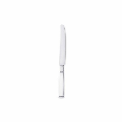 Gense Messer Rosenholm, Besteck, Tafelmesser, Silber 830, 22.5 cm, 20283