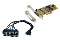 Exsys EX-45368 - PCIe - Seriell - Niedriges Profil - RS-232/422/485 - PC - CE - 第 1/1 張圖片