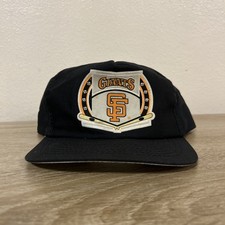 Vintage 90s San Francisco Giants Hat Drew Pearson Skinny Snap SnapBack Cap MLB