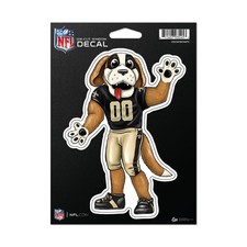New Orleans Saints Mascot Design 5 Inch Vinyl Die Cut Decal Sticker, Full...