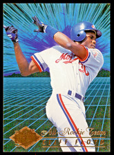 1994 Ultra All-Rookie Team Cliff Floyd #3 Montreal Expos Baseball Card. rookie card picture
