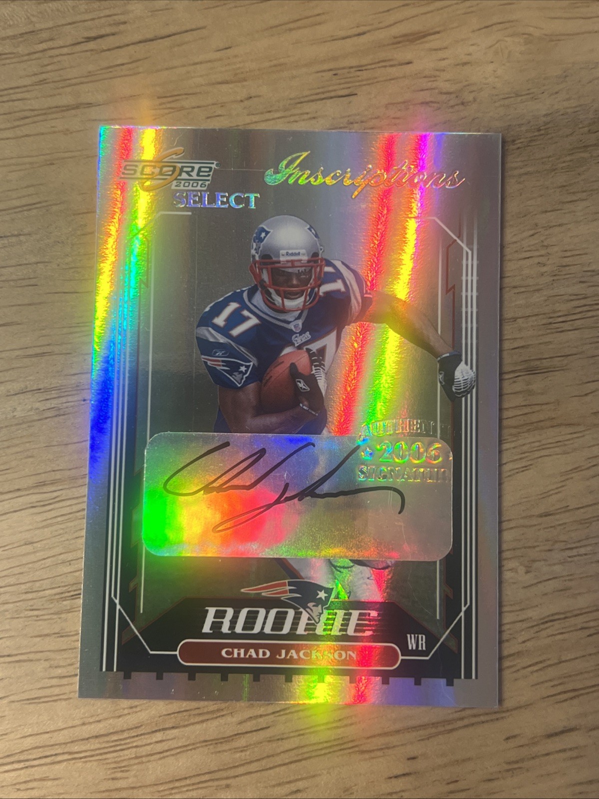 Chad Jackson Score Select Inscriptions #385 Base