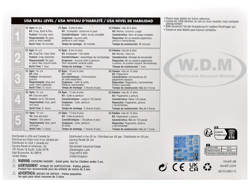 LEVEL 4 MODEL KIT 1979 GMC TOW TRUCK "CAPTAIN HOOK" 1/25 SCALE BY REVELL 14590 - Picture 4 of 11