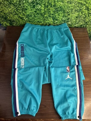 2021 75th Anniversary Of NBA Charlotte Hornets Issued Warm Up Pants 2XLT 
