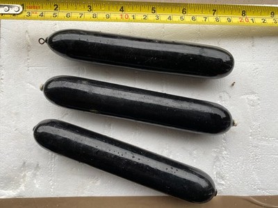 3 Hand Made In-line and fixed Paternoster/Pike Fishing Floats by Mark Berrisford