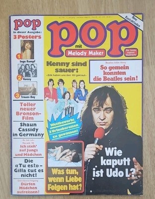 POP  7 / 1976 (Komplett!) Udo Lindenberg / UFO / Sweet / Kenny / Slik (E572)