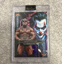 Wild Card Jokers Wild Scott Steiner Wrestler Trading Card 2023 Original