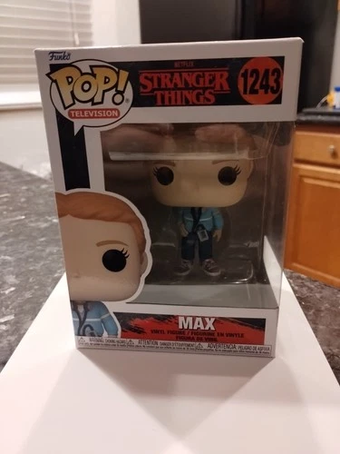 Funko Pop ! Television Netflix Stranger Things Max #1243 W/Protector VAULTED
