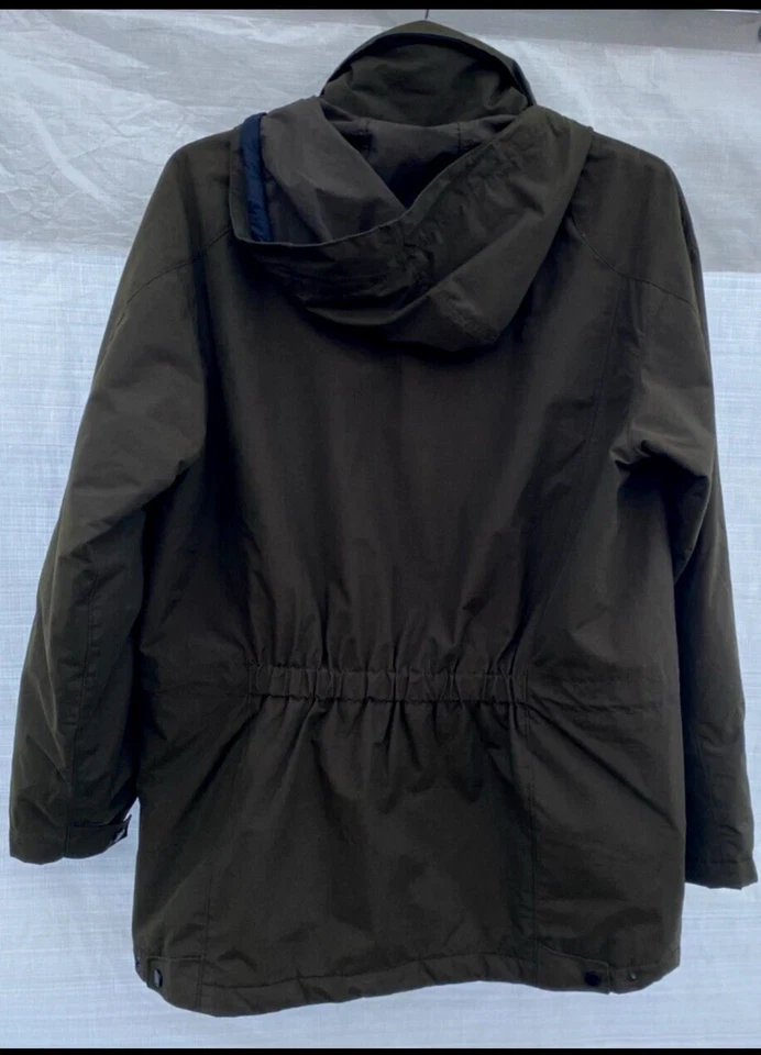 PARKA/CHAQUETA POLO VINTAGE RALPH LAUREN VERDE CAQUI OSCURO CON CAPUCHA TALLA L Foto 2 de 4