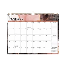 2025-2026 Wall Calendar: July 2025 to December 2026 Planner