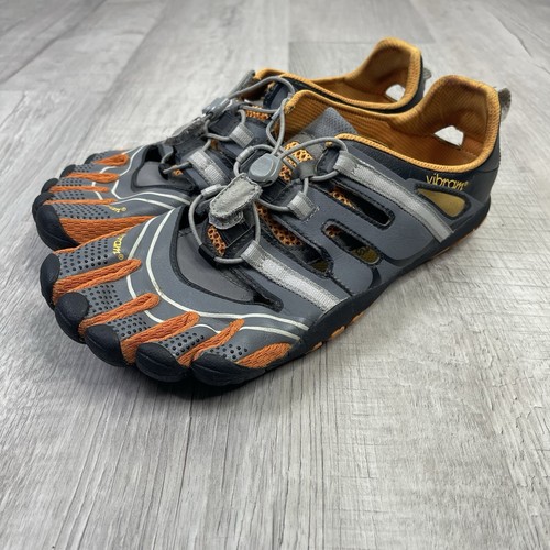 Vibram Five Fingers Trek Sport Sandals Shoes Orange EU 48 Men’s 14 Hiking S