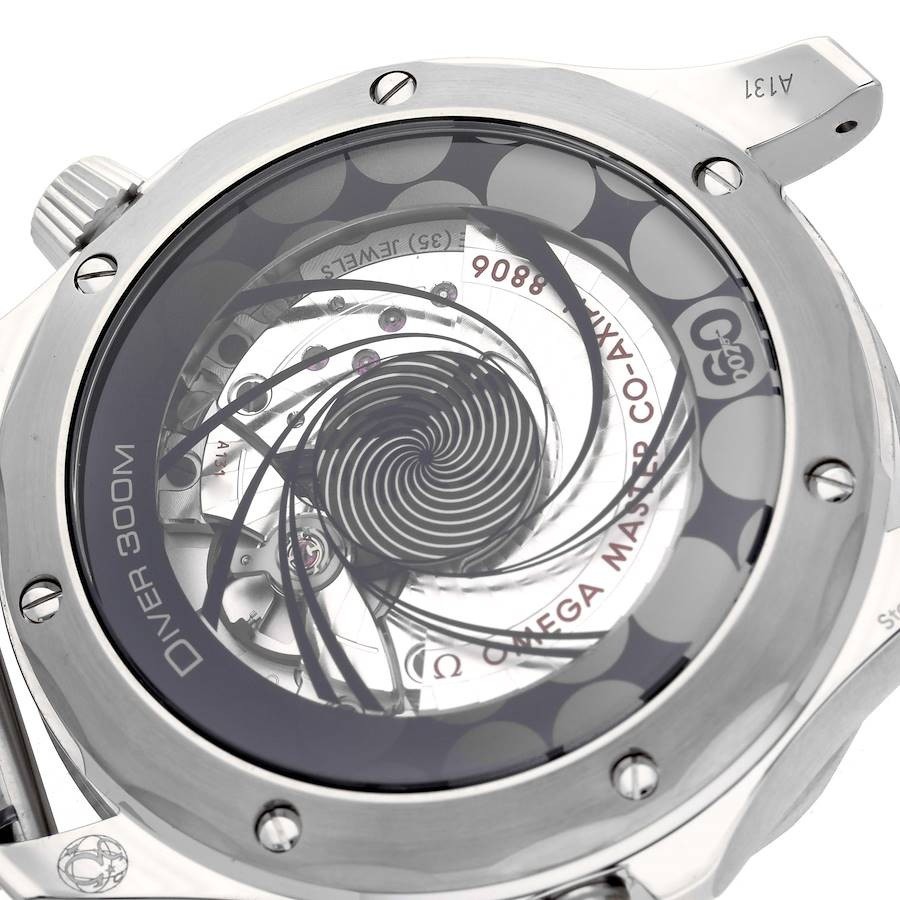 Omega Seamaster 42mm 300M Diver James Bond 007 Automatic Blue Dial Men's Watch image 9