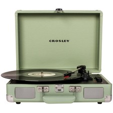 Vintage Bluetooth Vinyl Record Player Turntable