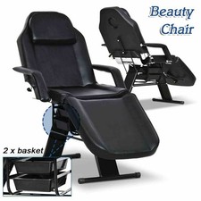 US Adjustable Tattoo Facial Bed Massage Table Chair Salon Spa Beauty PVC Leather