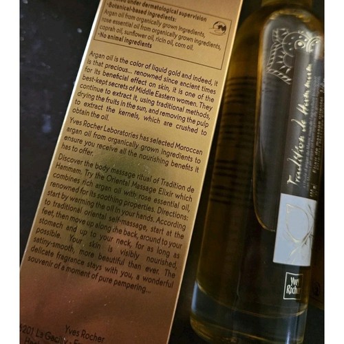 Yves Rocher Tradition de Hammam Oriental Soap Olive Oil & Massage Elixir Rare - Picture 5 of 15