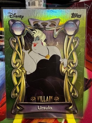 Ursula #176 Villain Foil 2025 Topps Disney Wonder Little Mermaid