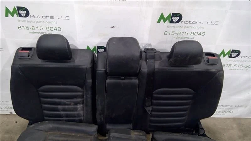 2017-2020 FORD FUSION SEAT REAR BLACK LEATHER - Image 2 of 4