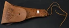 WW2 US ARMY R.I.A 1916 T.C.C .45 LEATHER GUN HOLSTER MILITARY 1911 PISTOL WWII