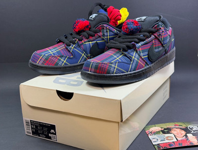 Nike SB Dunk Low Nardwuar US 9,5 EU 43 NEU Jordan Ungetragen