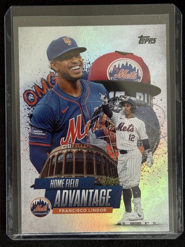 2025 Topps #HA-17 Francisco Lindor Home Field Advantage