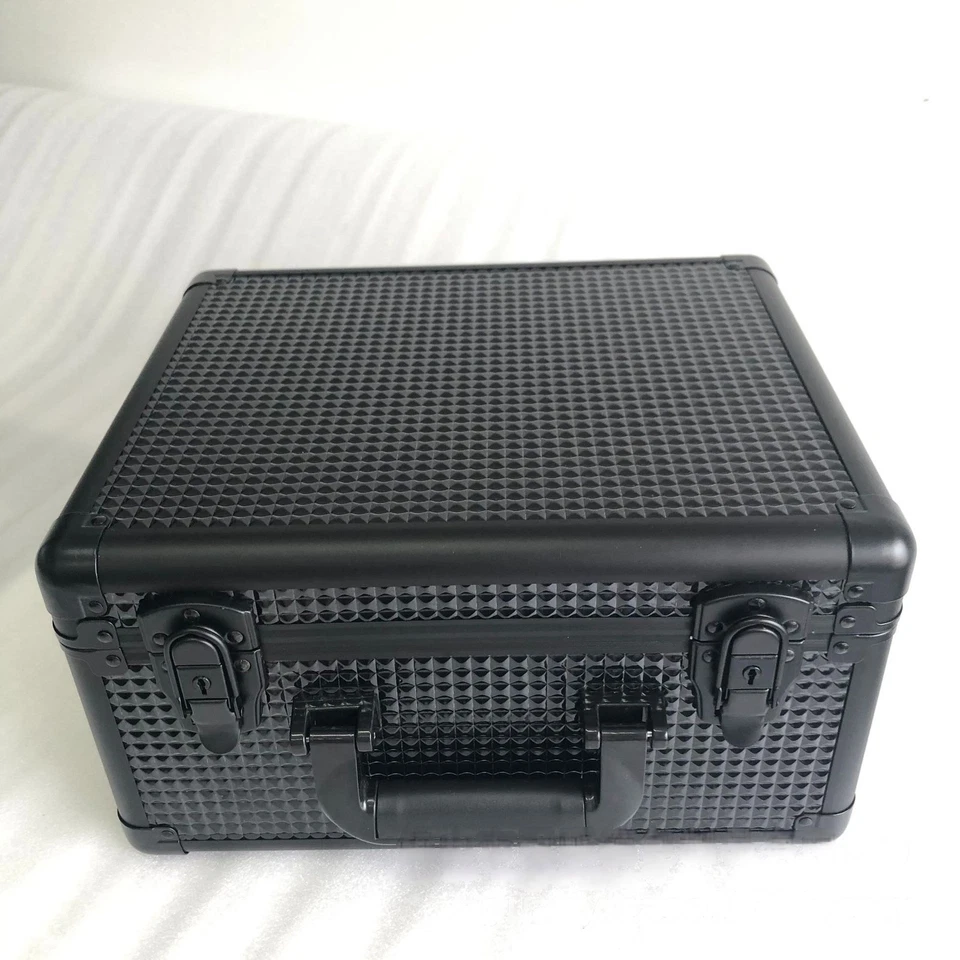 Professional Hairdressing Tool Kit Cosmetic Storage Box Holder Case with Lock - Image 4 of 4