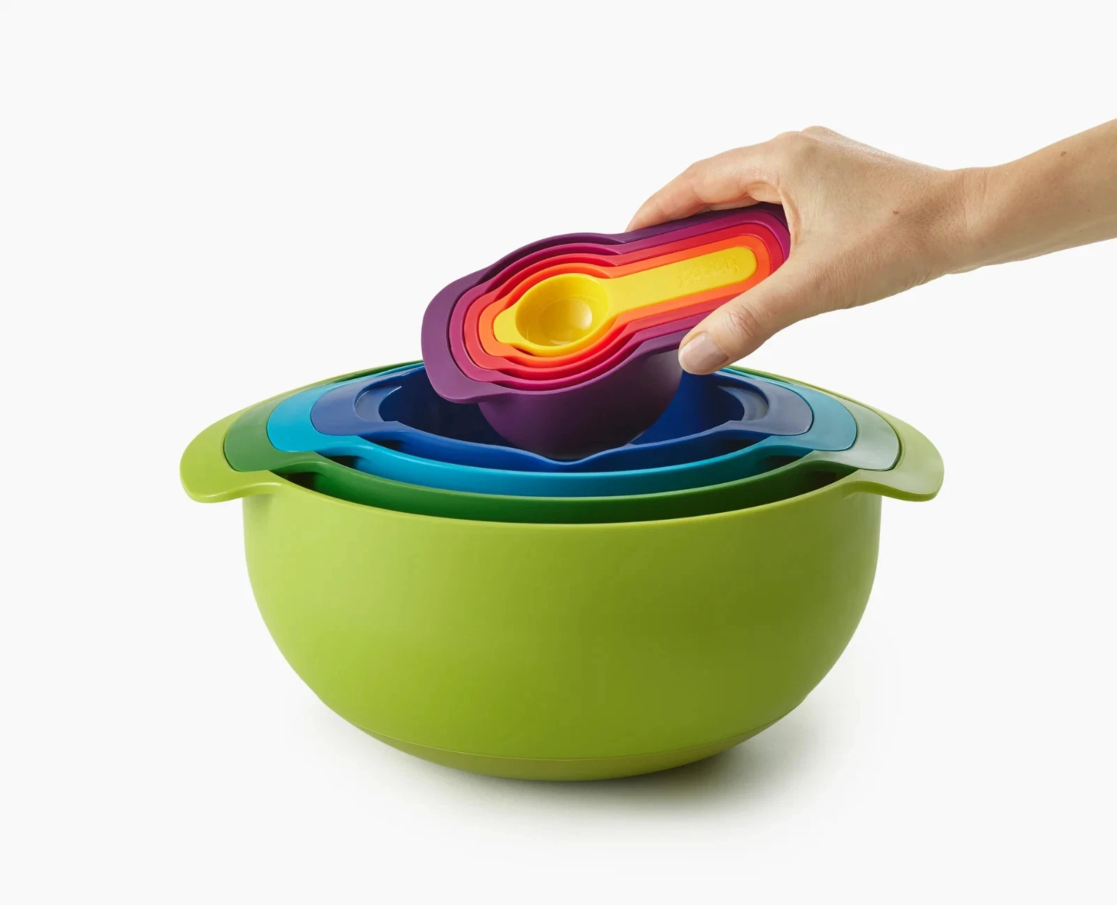 Joseph Joseph 9 Nest Plus Bowl Set Food Preparation 9pc Multi Color 40031 NEW!