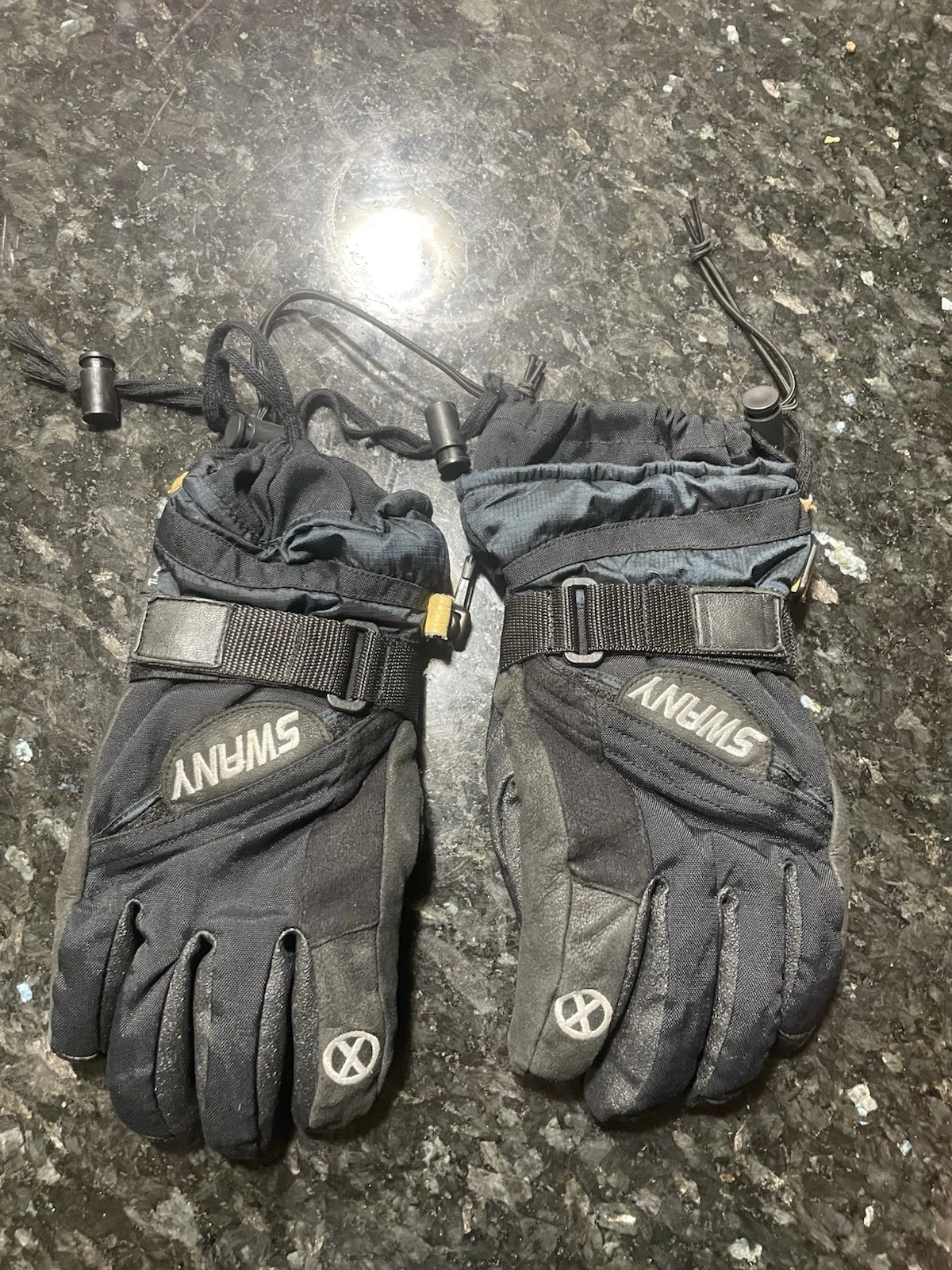 Swany Triplex Gloves Ski Snow Board Outdoor Winter Black Ladies Medium