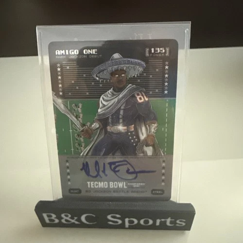 2026 Bo Jackson Battle Arena Tecmo Bowl Amigo One Steel Auto #MJA7