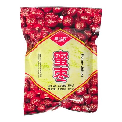 GF Honey Jujube Rote Datteln Ah Jiao Ejiao 200g Red Jujube ohne Kerne seedless