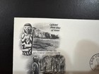 1989 Artcraft FDC First Day Cover - Carves figures - First Day of Issue Oct 12 — photo 2