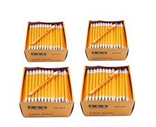 Half Pencils with Eraser Tops, Golf, Classroom, Pew - 2 HB, Hexagon, Pre-shar...