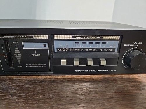 Fisher CA-39 Integrated Stereo Amplifier W/ EQ & AM/FM Tuner FM-39 Works Great. - Picture 6 of 8
