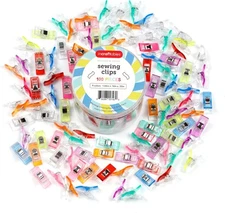 Incraftables Assorted Sewing Clips - Pack of 100 Multipurpose Clips – Fabric C