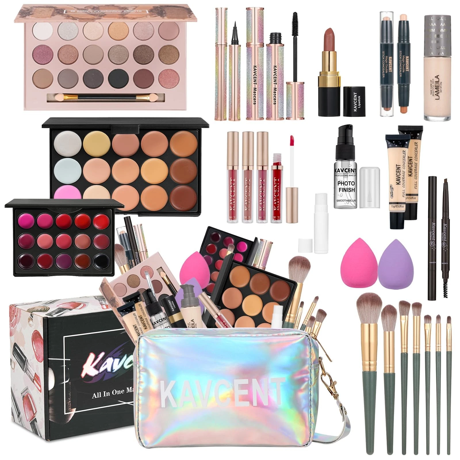 Makeup Sets for Teens Makeup Kit for Women Full Kit Makeup set Makeup Kit Eye...
Opens in a new wind
