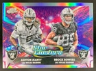 2025 Topps Cosmic Chrome Ashton Jeanty/Brock Bowers Base (RAW)