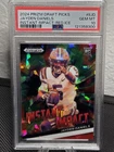 PSA 10 2024 PRIZM SILVER DRAFT PICKS JAYDEN DANIELS WASHINGTON COMMANDERS