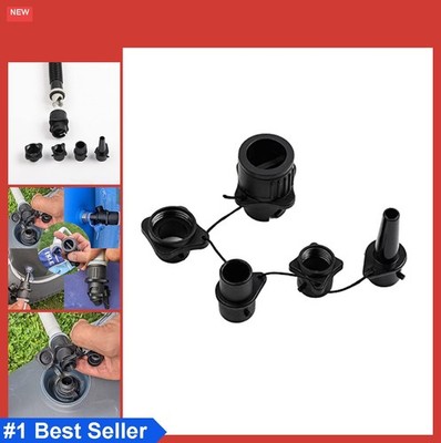 Inflatable Boat SUP Pump Adaptor Kite Boston Valve Multi Spoke Plate Air