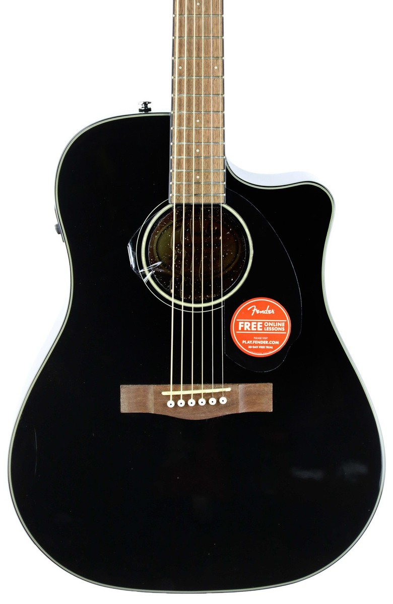 Fender CD-60SCE Solid Top Dreadnought Acoustic-Electric