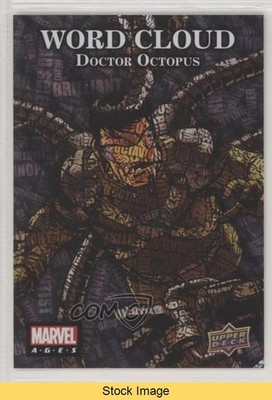 2020 Upper Deck Marvel Ages Word Cloud SP Dr Octopus Doctor #WC-46 READ 0bf7