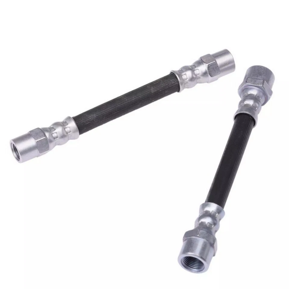 2Pcs Rear Brake Hydraulic Hose 34321162612 34321162616 For BMW 525i E39 E38 E31& Foto 2 de 4