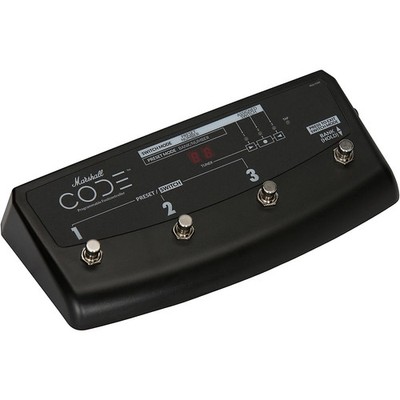 Marshall PEDL91009 Programmable 4Way Footswitch for CODE Series Amps