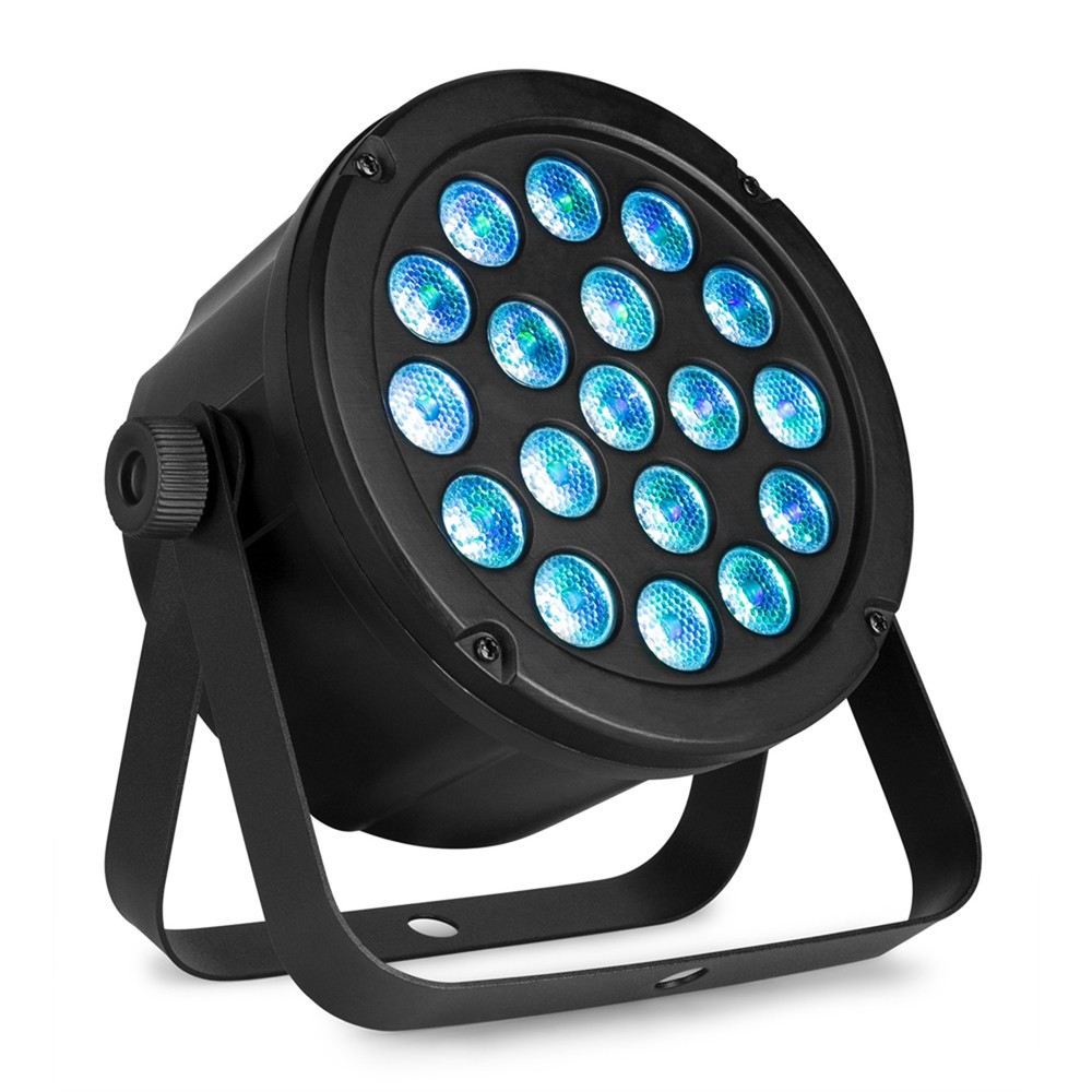 BeamZ SlimPar45 18 x 3W RGB DMX LED Stage Light, Perfect for Events